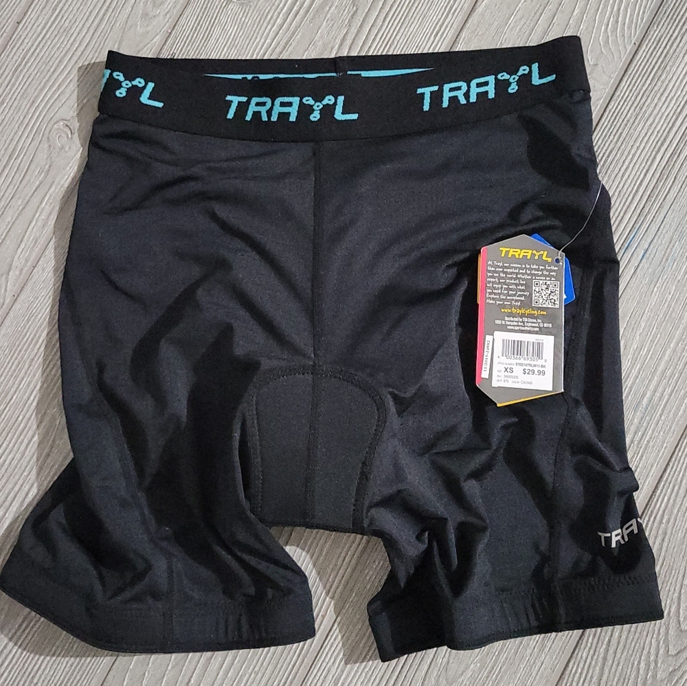 Trayl padded cycling shorts